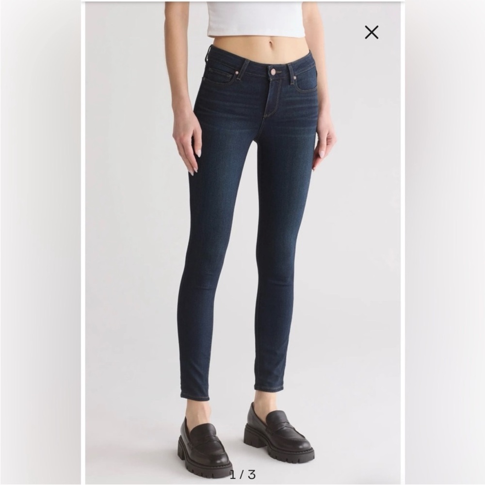 PAIGE Women’s Verdugo Ankle Mid Rise Ultra Skinny Jeans